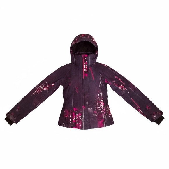 Stylish Women's Black and Pink Jacket by Salomon Women's Clima Pro Storm Medium - Picture 9 of 13